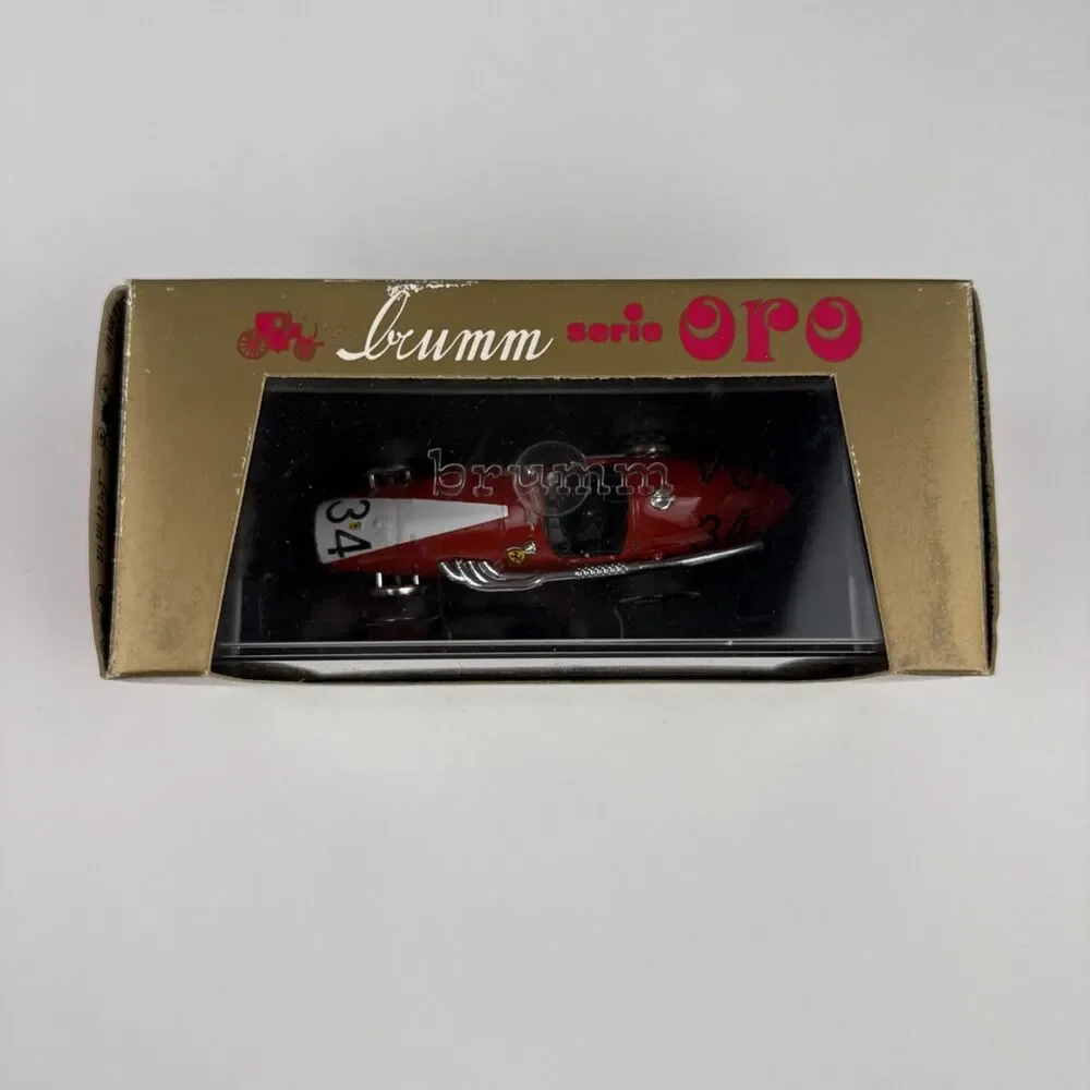 Brumm Models 1:43 Scale R167 - 1951-1953 Ferrari 500 F2 180 HP